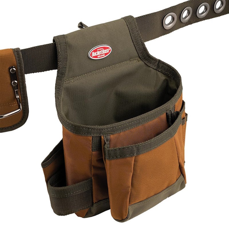 Bucket Boss حزام أدوات مزدوج من باكت بوس 50200 باللون البني - Image 5